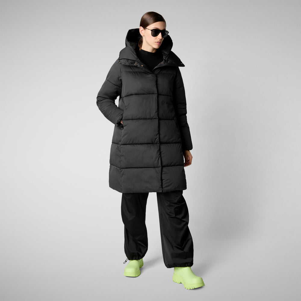 Save the duck PIUMINO ANIMAL FREE DONNA SIBYL NERO Presa