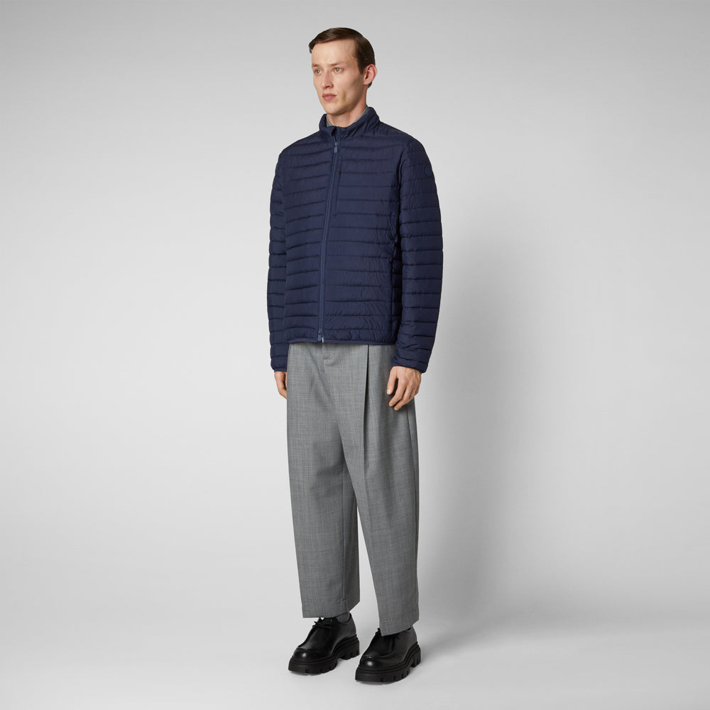 Save the duck Piumino animal free uomo Cole blu navy Outlet