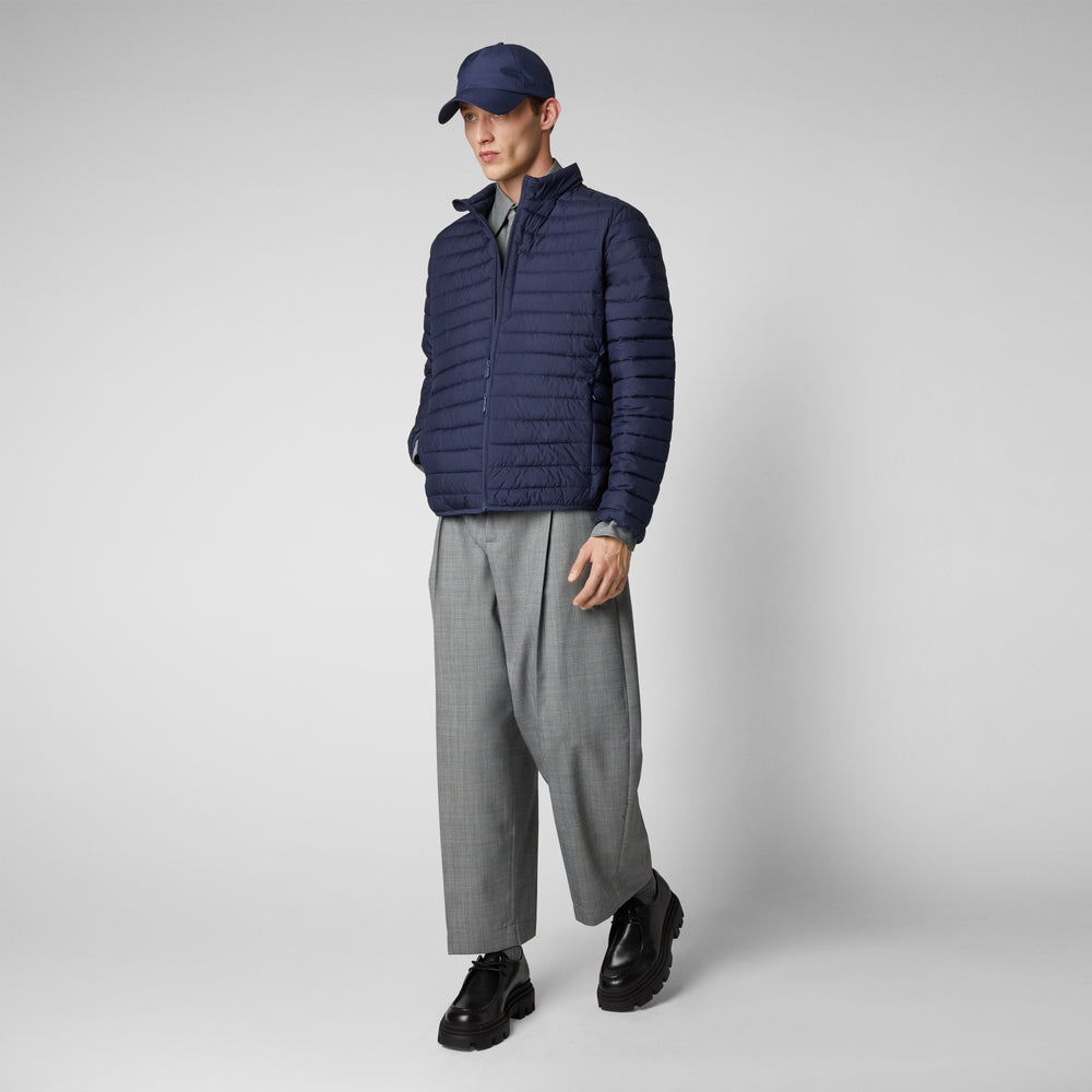 Save the duck Piumino animal free uomo Cole blu navy Outlet