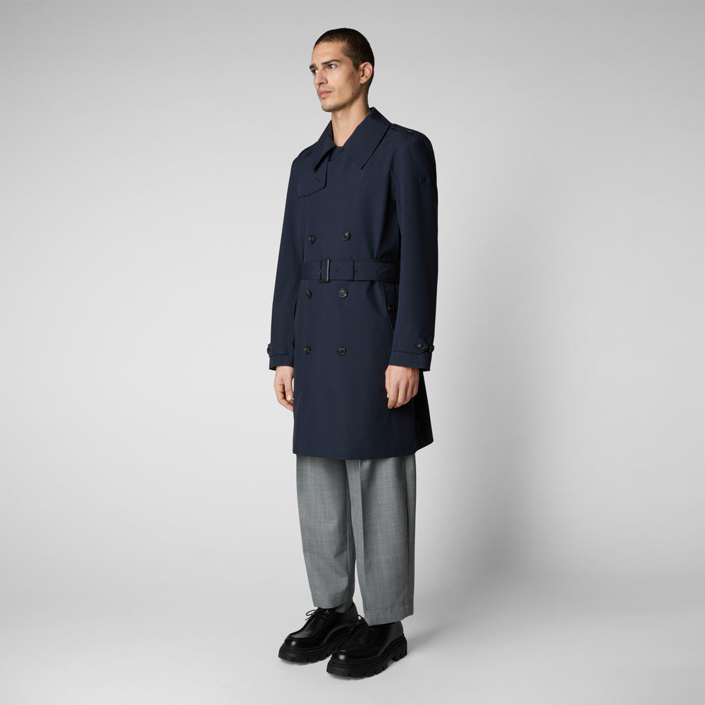 Save the duck Impermeabile uomo Zarek blu Nero Saldi