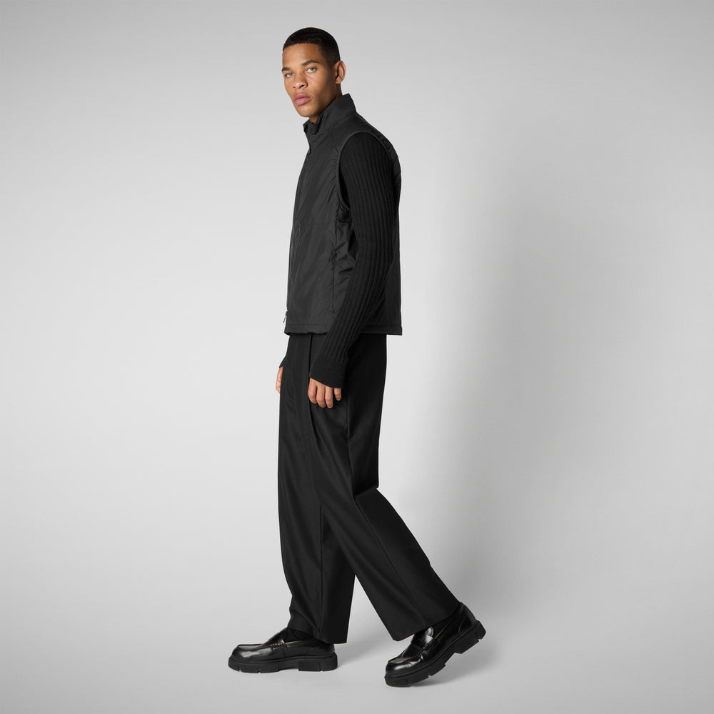 Save the duck GILET UOMO TURNER IN NERO Vendita Calda