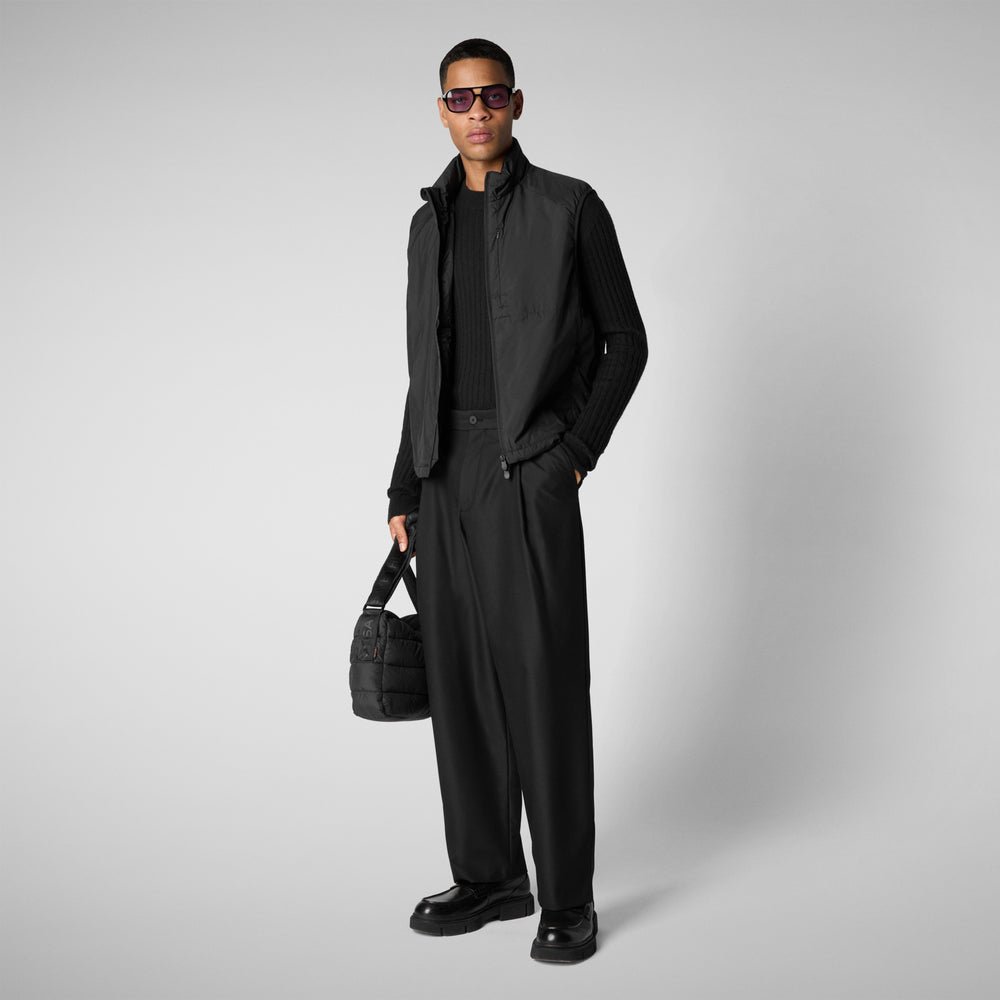 Save the duck GILET UOMO TURNER IN NERO Vendita Calda