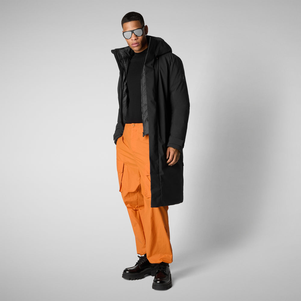 Save the duck PARKA UOMO RODERICK IN NERO Vendite Flash