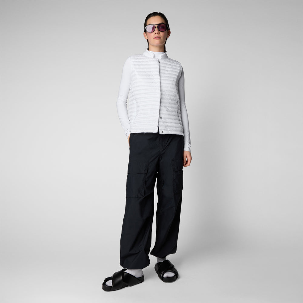 Save the duck Gilet donna Aria bianco Italy