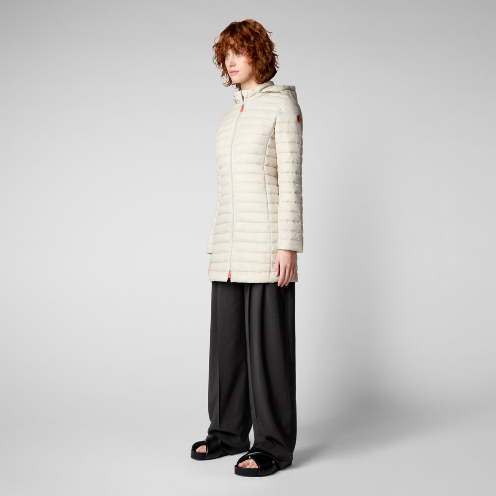 Save the duck Piumino animal free donna Bryanna Beige chiaro Nuovo
