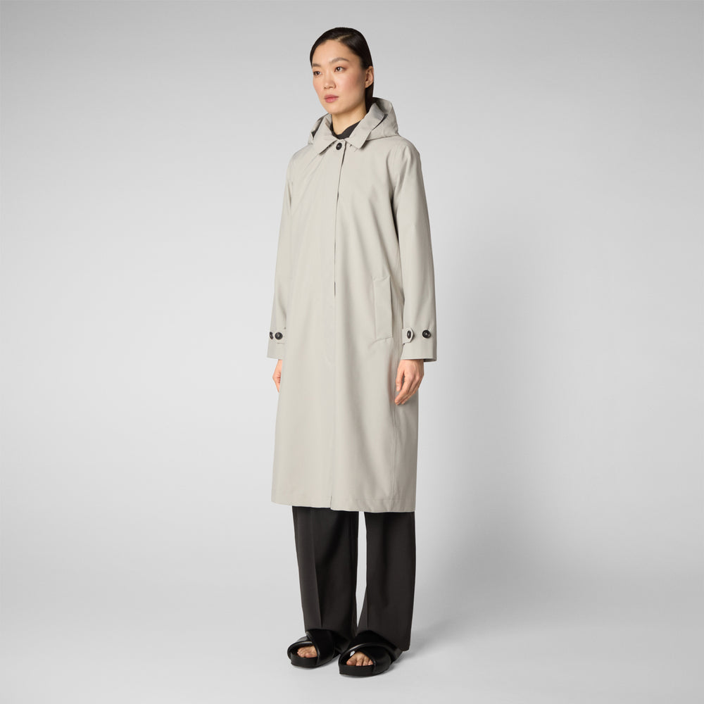 Save the duck Impermeabile donna Asia Beige chiaro Vendita