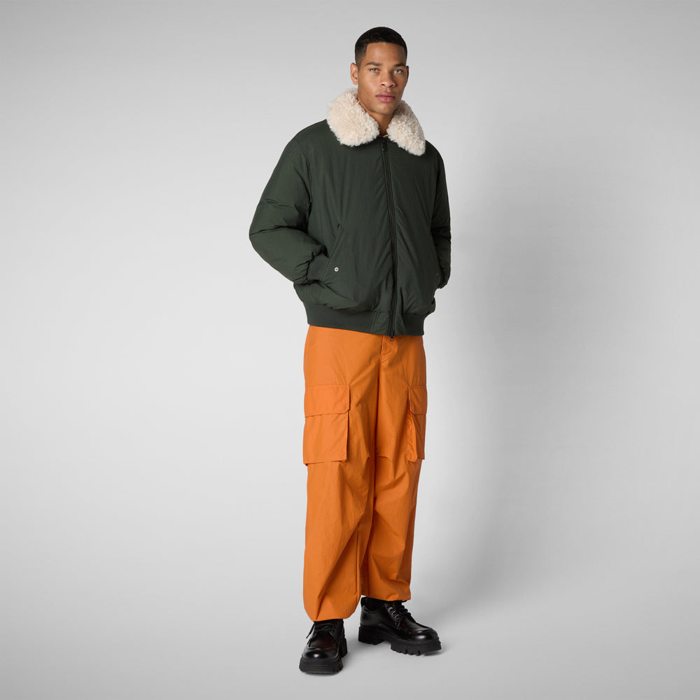 Save the duck GIACCA UOMO RIKER IN LAND GREEN