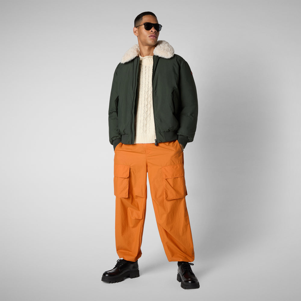 Save the duck GIACCA UOMO RIKER IN LAND GREEN Pezzi Unici