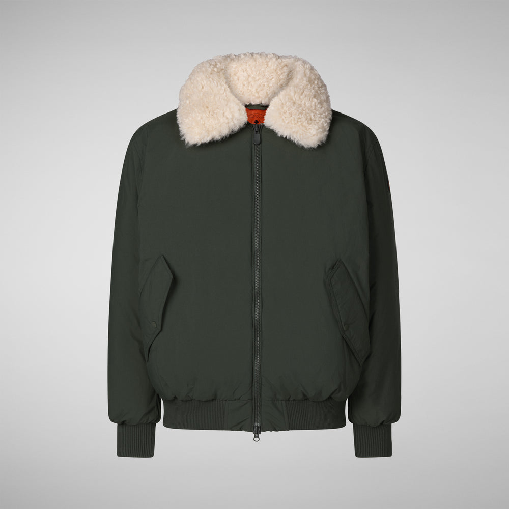Save the duck GIACCA UOMO RIKER IN LAND GREEN Pezzi Unici