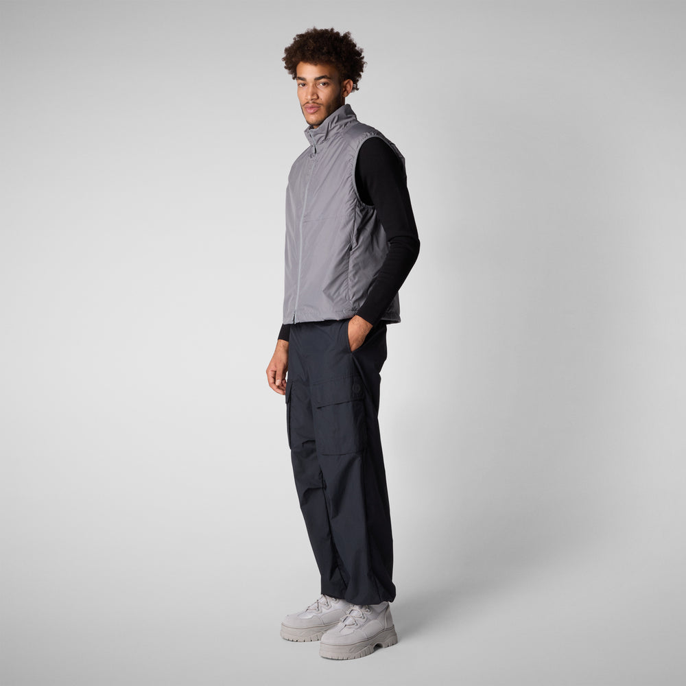 Save the duck GILET UOMO TURNER IN MID GREY Soddisfazione Garantita