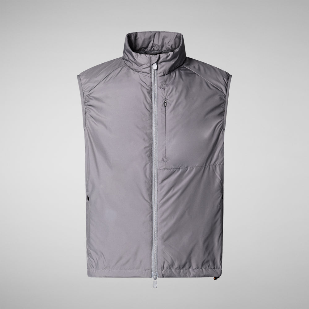 Save the duck GILET UOMO TURNER IN MID GREY Soddisfazione Garantita
