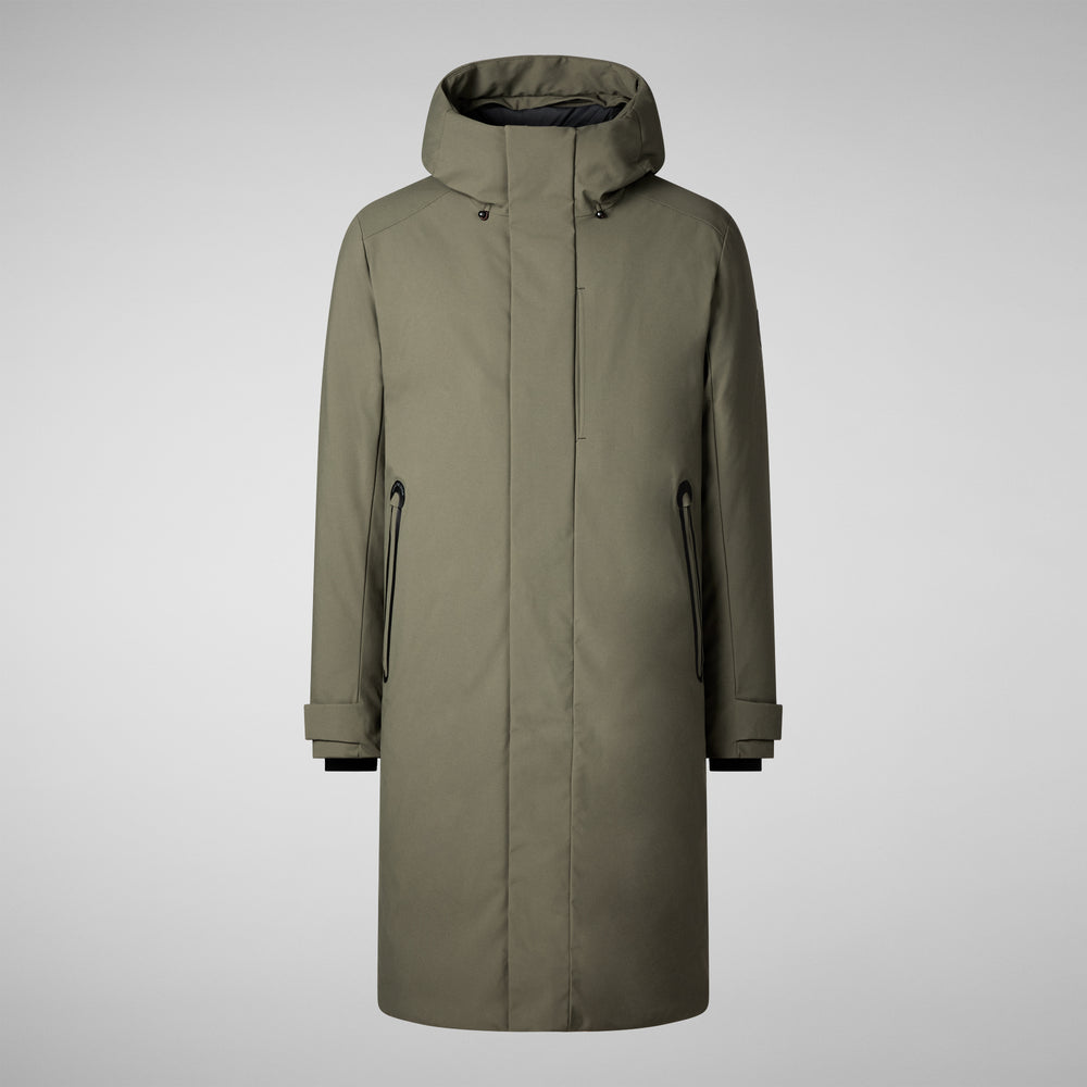 Save the duck PARKA UOMO RODERICK IN LAUREL GREEN Negozi Online