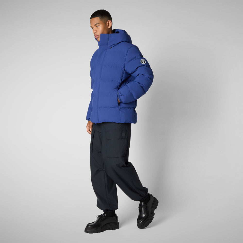Save the duck PARKA UOMO LELAND IN ECLIPSE BLUE Acquista Ora