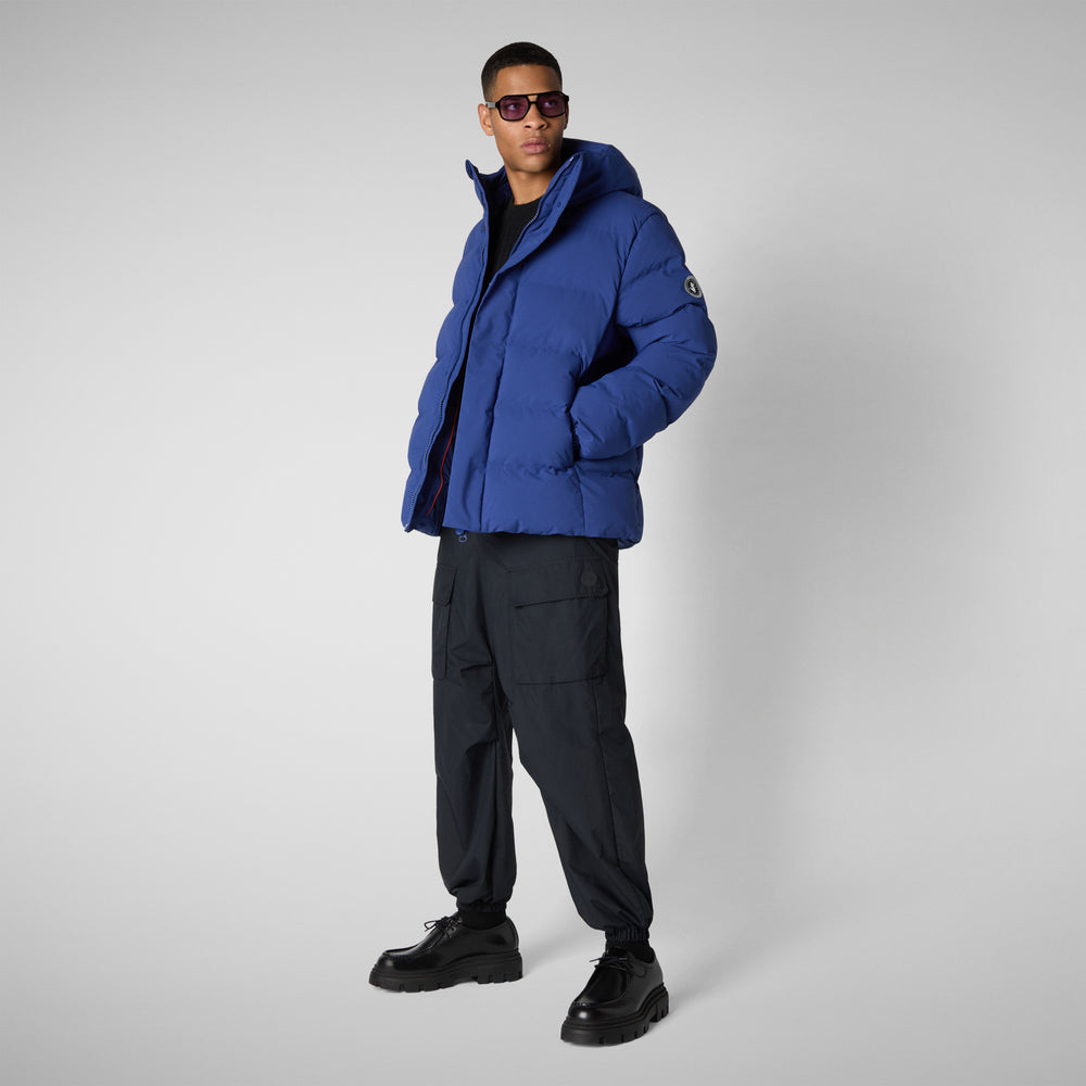 Save the duck PARKA UOMO LELAND IN ECLIPSE BLUE Acquista Ora