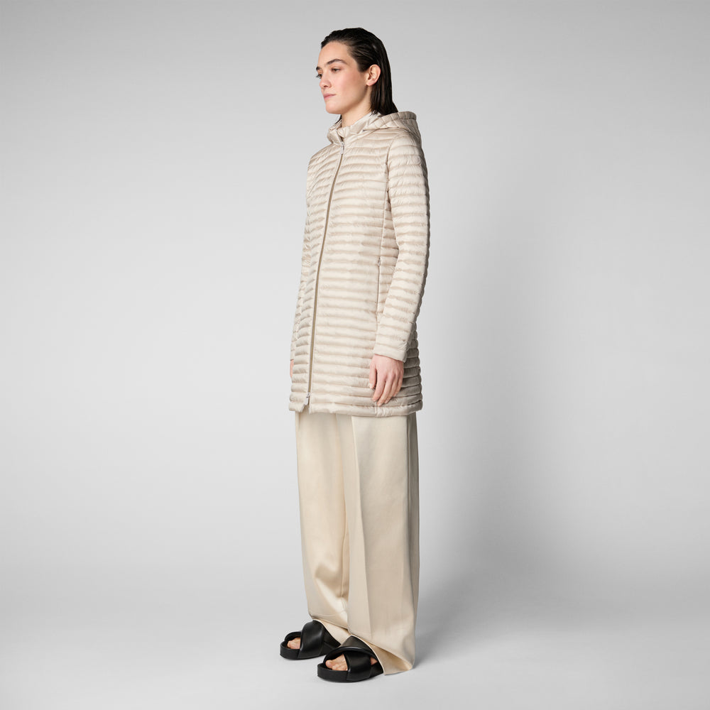 Save the duck Piumino animal free donna Megs beige sabbia Ultimi tre giorni