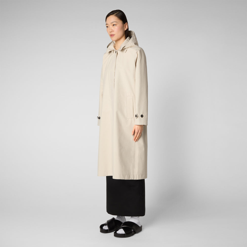 Save the duck Impermeabile donna Asia beige crema Convenienza
