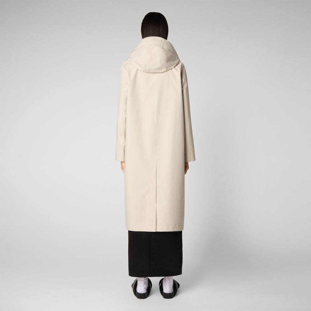 Save the duck Impermeabile donna Asia beige crema Convenienza