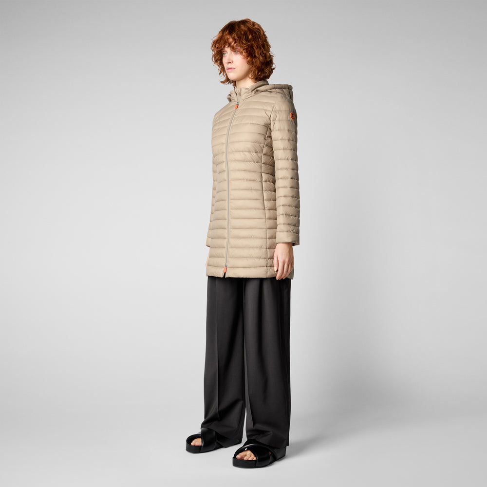 Save the duck Piumino animal free donna Bryanna Beige duna Novità