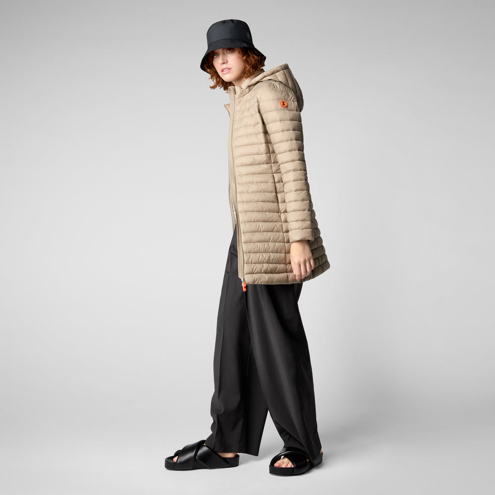 Save the duck Piumino animal free donna Bryanna Beige duna Novità