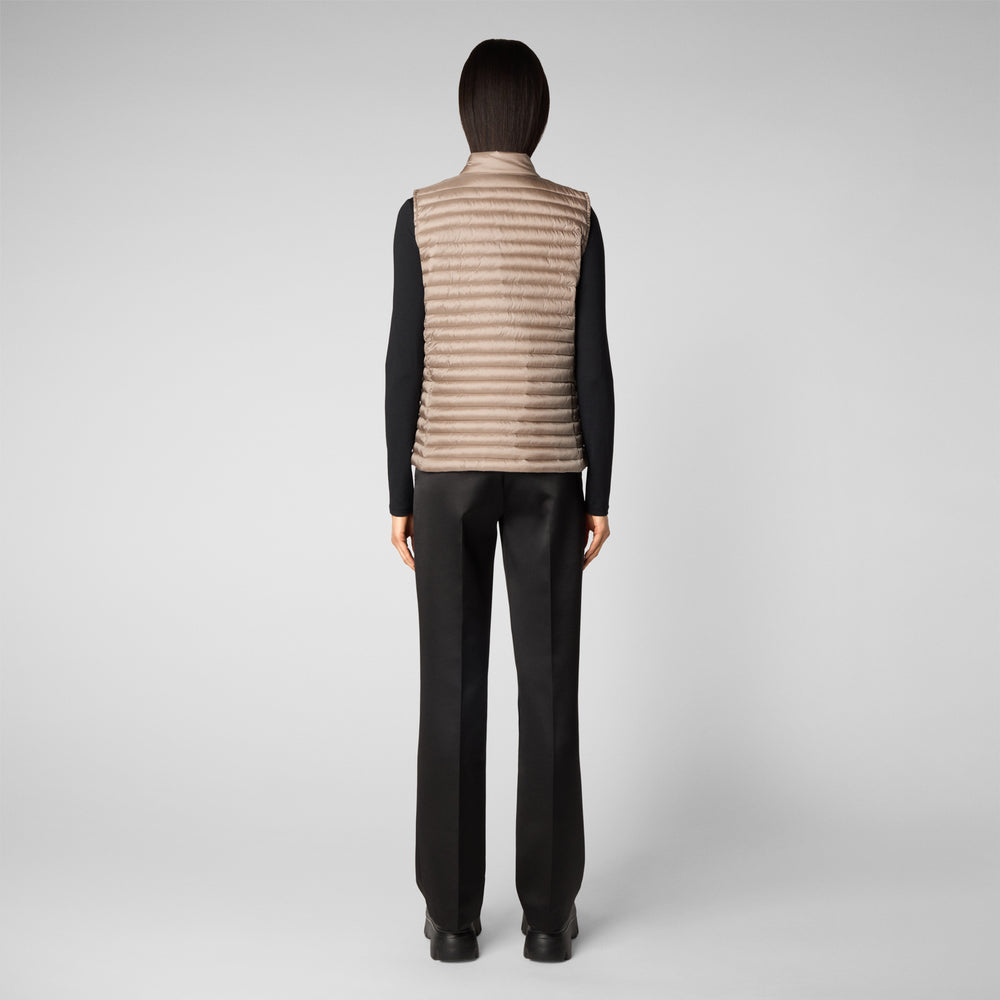 Save the duck Gilet trapuntato donna Aria grigio perla Sconto