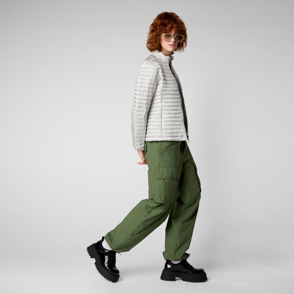 Save the duck Woman's animal puffer Andreina Grigio nebbia Saldi
