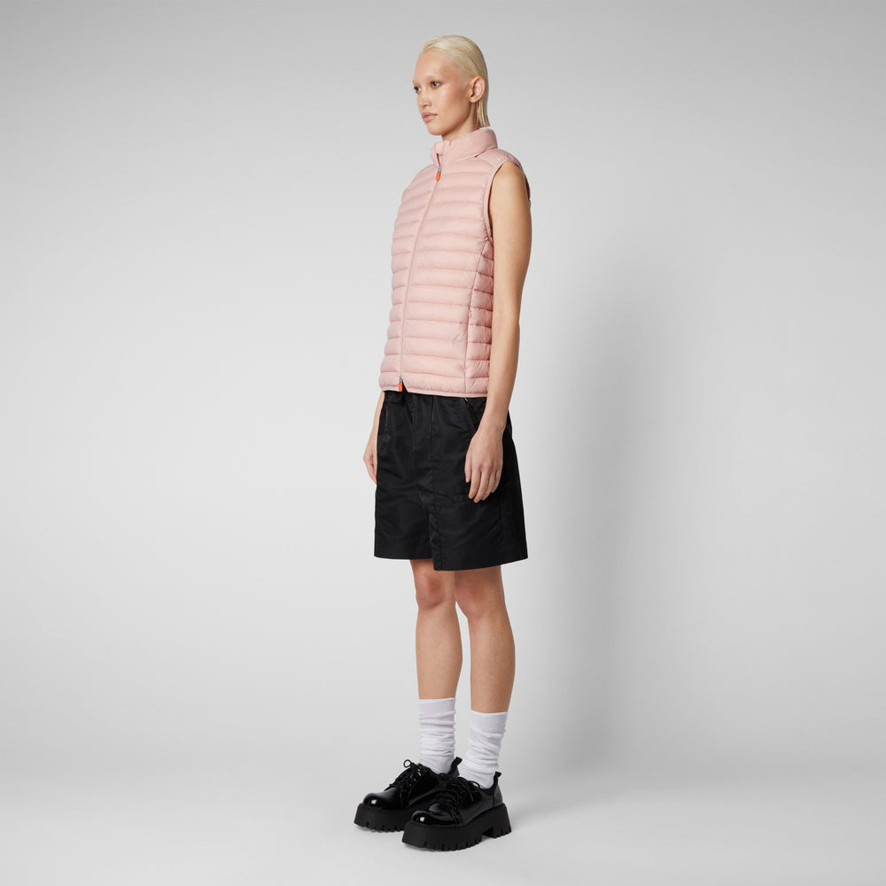 Save the duck Gilet IMBOTTITO donna Charlotte Rosa antico Nuovo