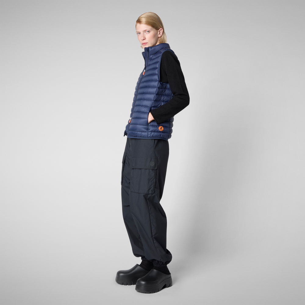 Save the duck Gilet imbottito donna Charlotte blu navy Promozione