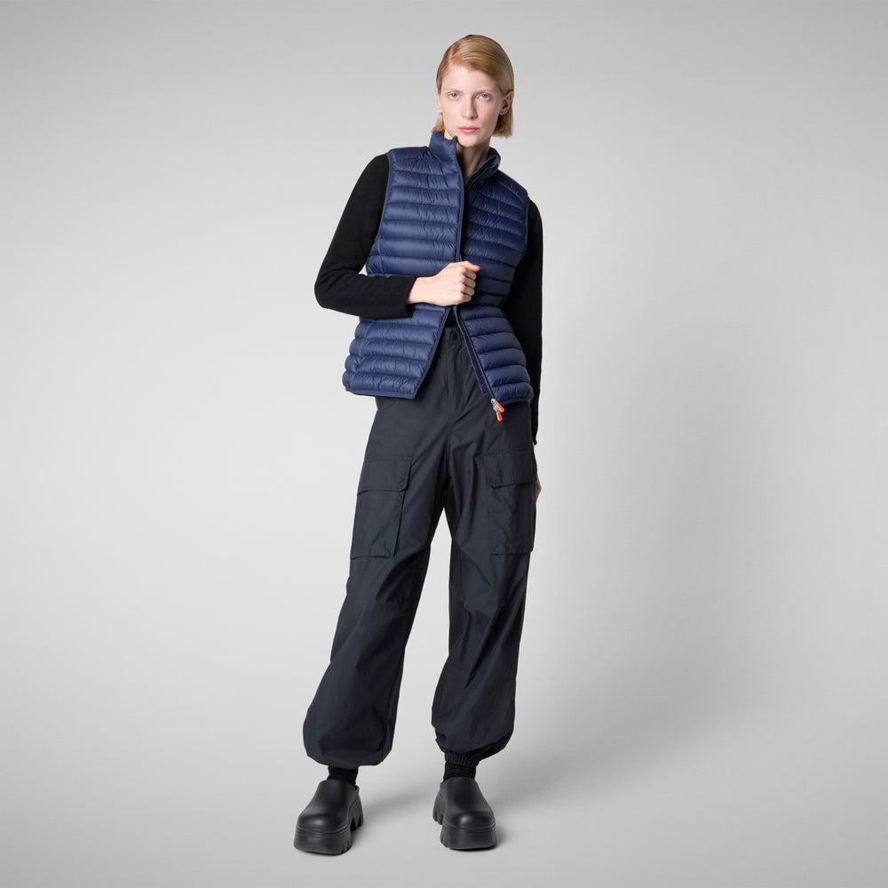 Save the duck Gilet imbottito donna Charlotte blu navy Promozione