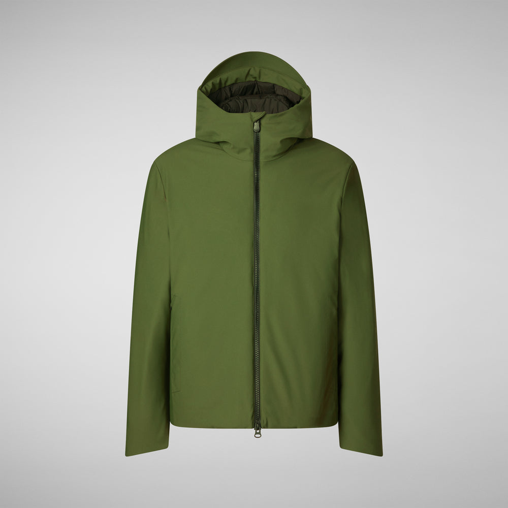 Save the duck PARKA UOMO SABAL IN MOSS GREEN Pezzi Unici