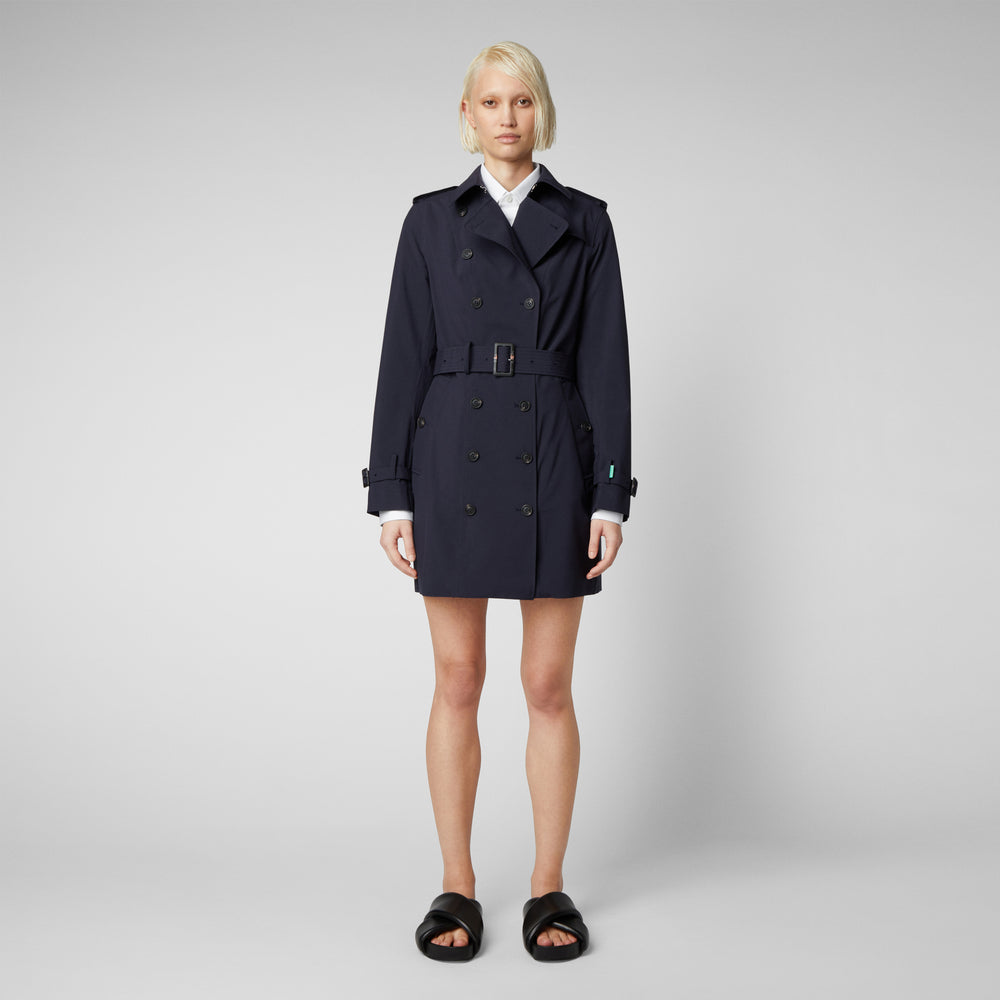 Save the duck Impermeabile donna Audrey blu Nero Consegna Veloce