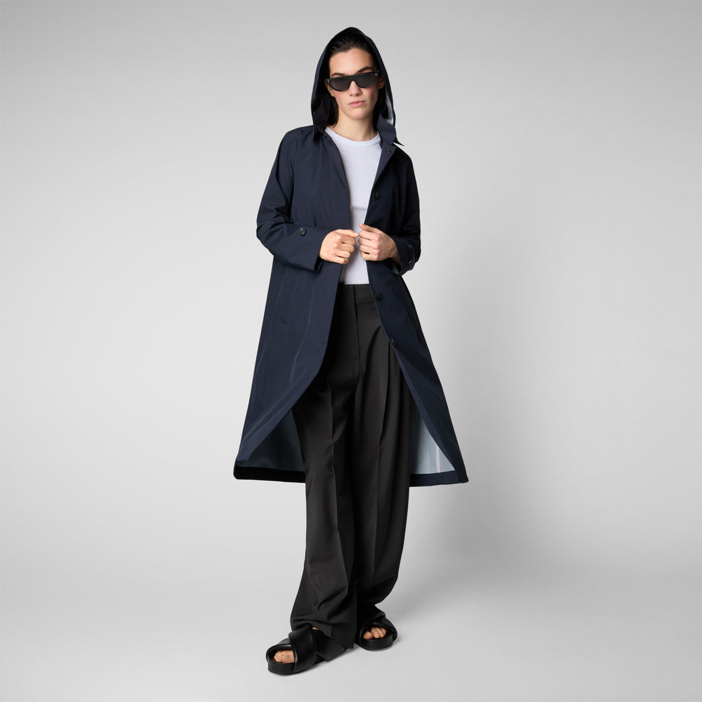 Save the duck Impermeabile donna Asia blu Nero Promozione Limitata