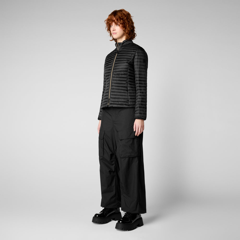 Save the duck Piumino animal-free donna Andreina Nero Prezzo Ridotto