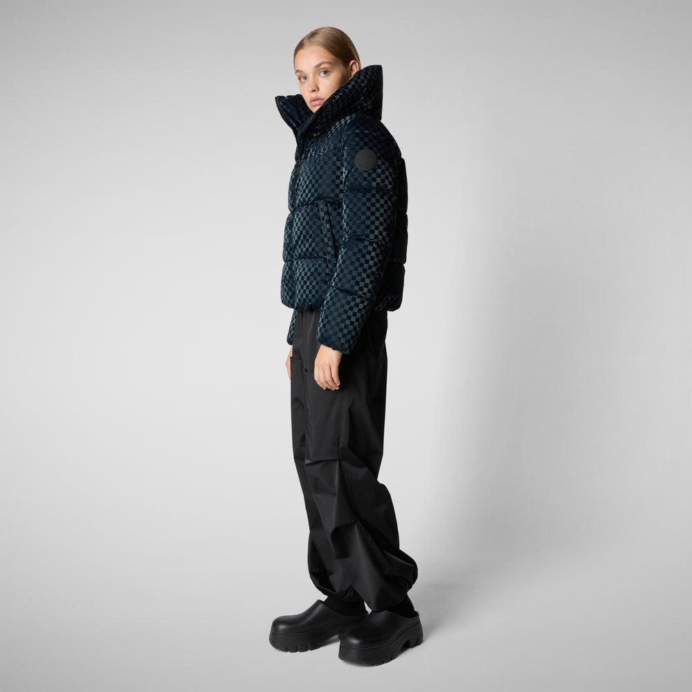 Save the duck GIACCA DONNA ALAS BLU NERO In Vendita