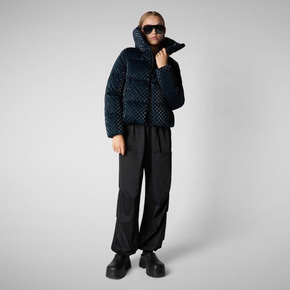Save the duck GIACCA DONNA ALAS BLU NERO In Vendita