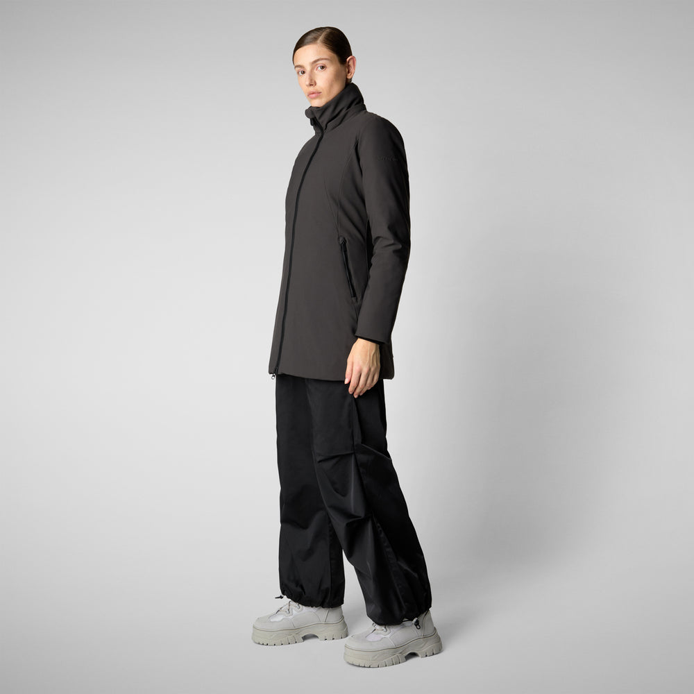 Save the duck giacca DONNA CON CAPPUCCIO LILA BROWN NERO I Più Venduti