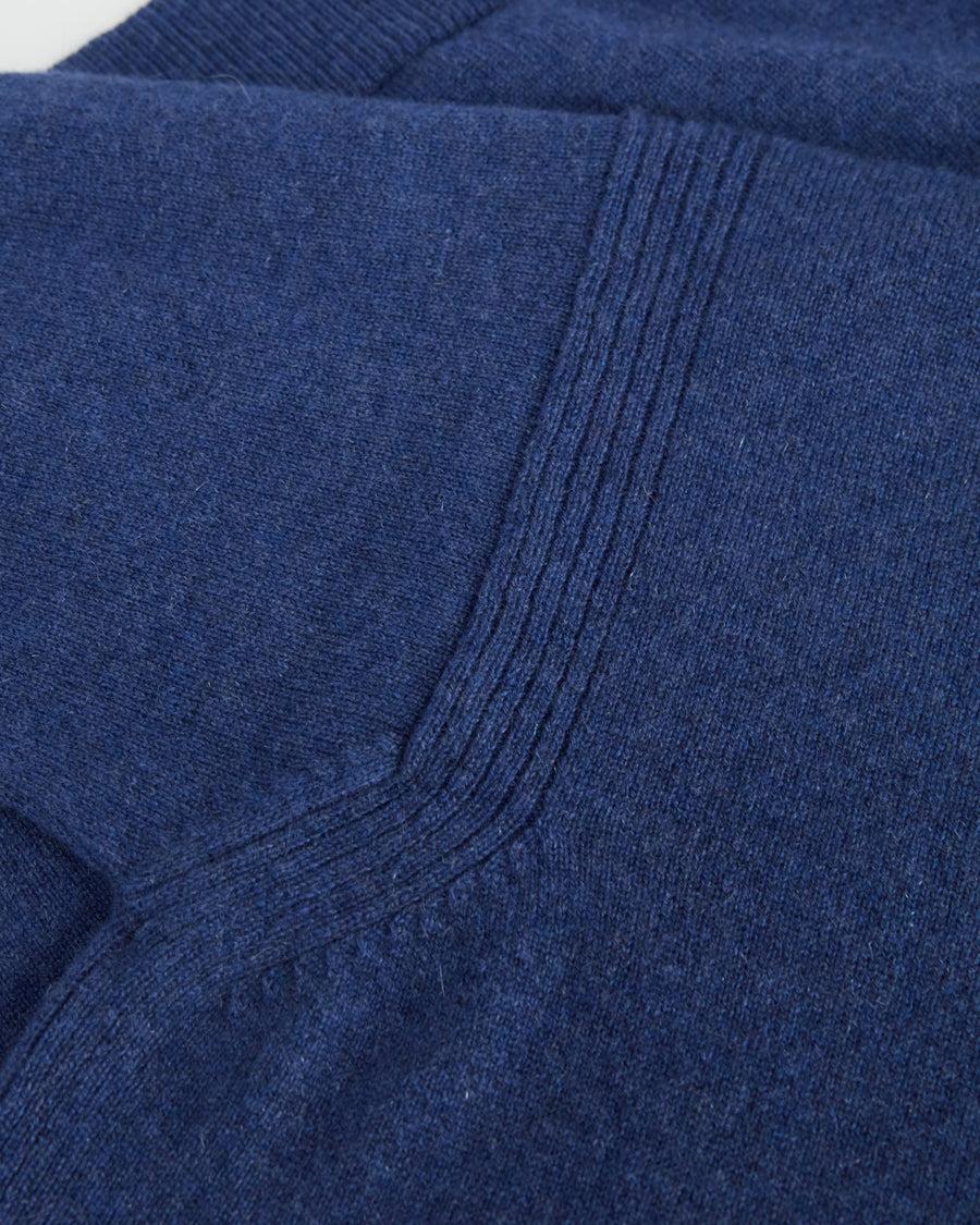 Scaglione T-SHIRT RIBBED SIDES DENIM Vendita Calda