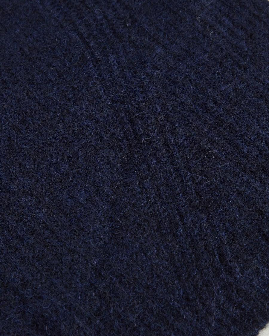 Scaglione TURTLE NECK RAGLAN FISHERMAN NAVY Italy