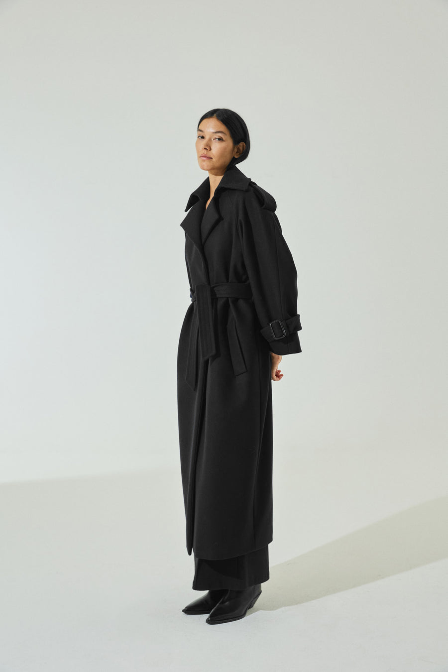 Scaglione TRENCHCOAT BLACK Novità