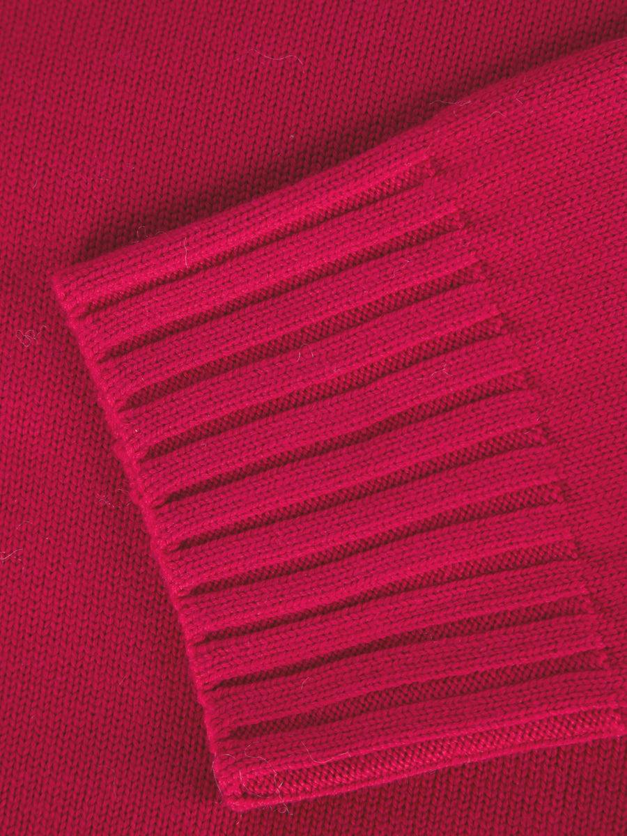 Scaglione ROUND NECK BOXY SOFT MAGENTA Negozio