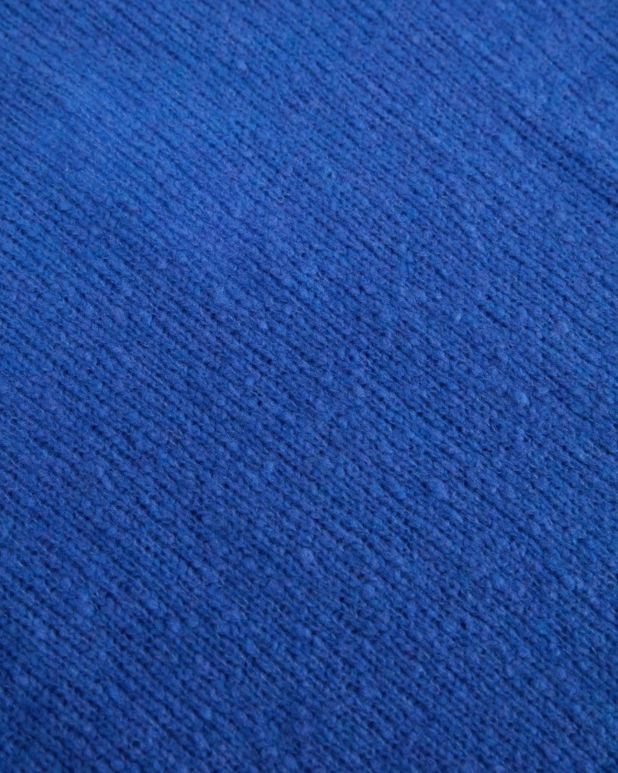 Scaglione TURTLE NECK SLIM PUFFED CASHMERE CORNFLOWER Moda