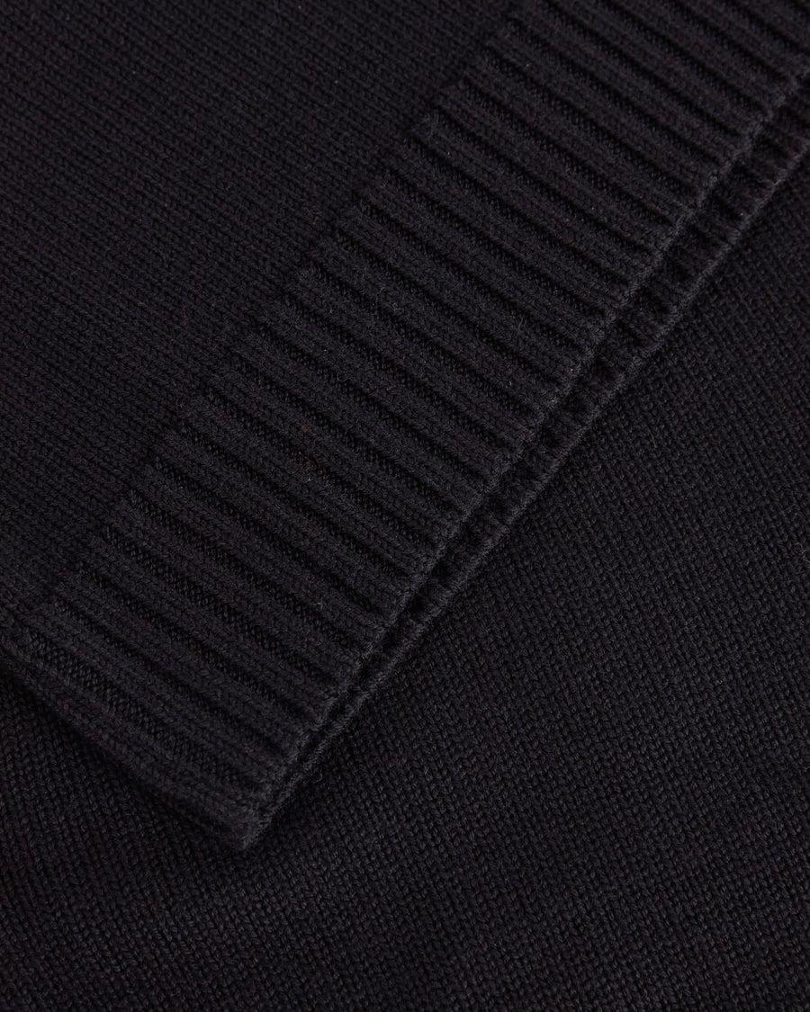 Scaglione ROUND NECK MERINO SOFT BLACK 2025