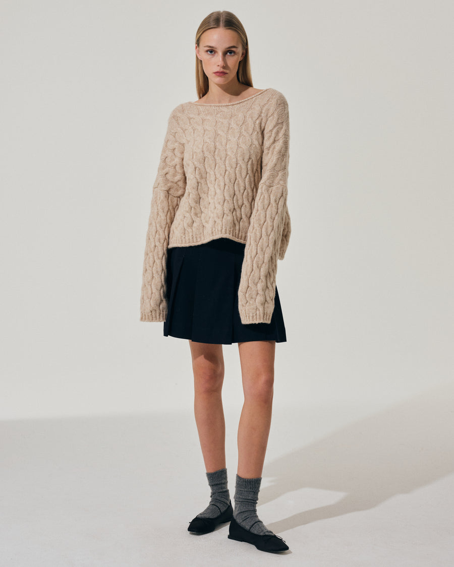 Scaglione COLLO BOAT BOXY CABLES SAND Prezzo Ridotto