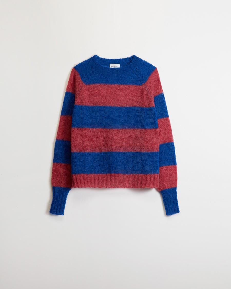 Scaglione ROUND NECK RIGA RUGBY DAHL/LIMON