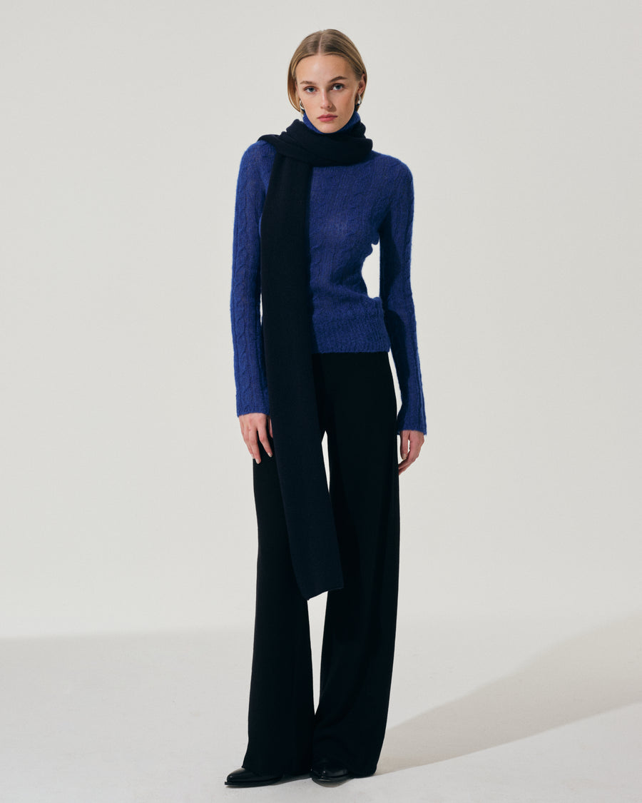 Scaglione TURTLE NECK SLIM CABLES ULTRALIGHT LIMONGE Offerte