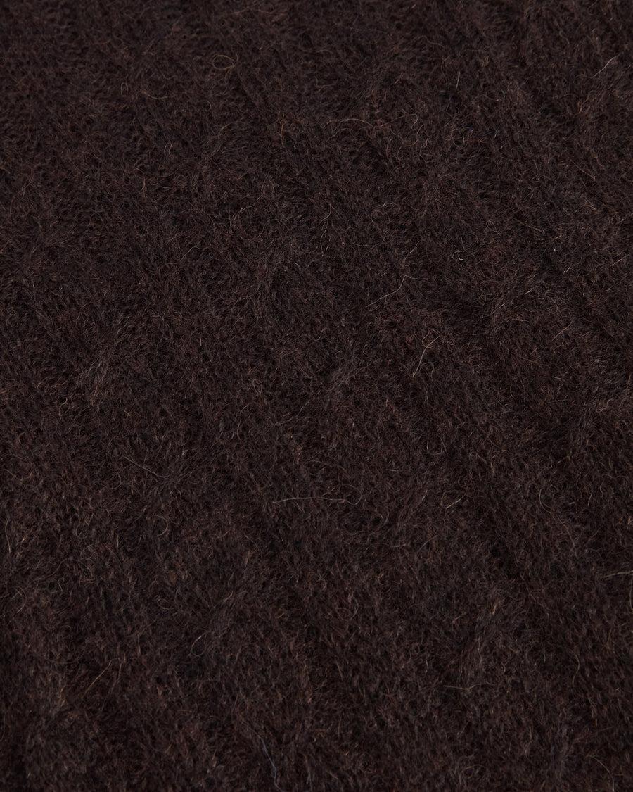 Scaglione TURTLE NECK SLIM CABLES ULTRALIGHT EBANO Hotsell