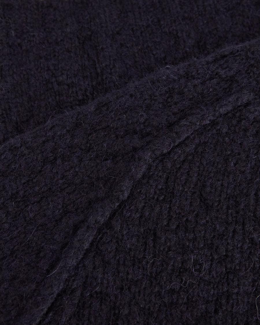 Scaglione ROUND NECK RAGLAN SOFT ALPACA NAVY Pezzi Unici