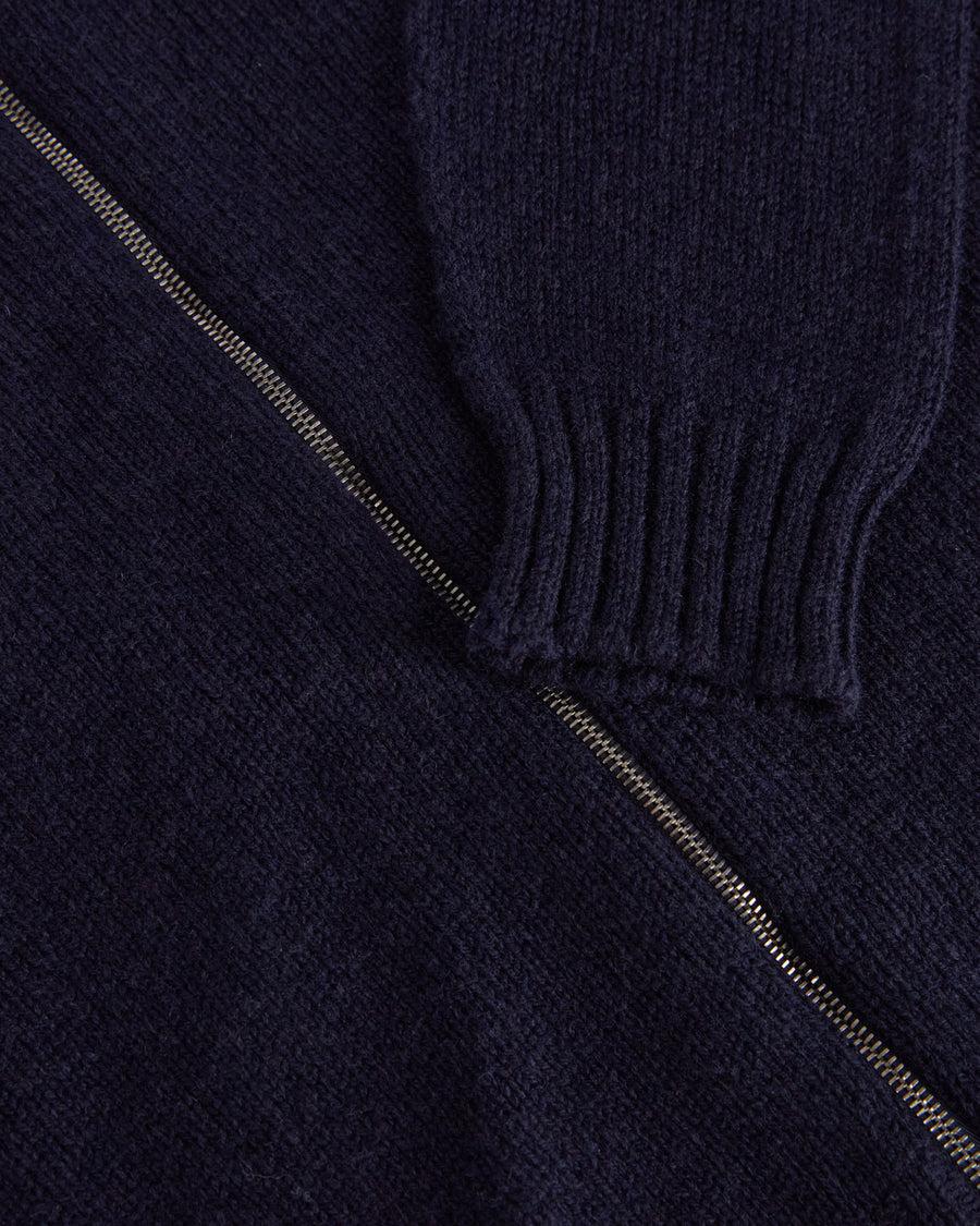 Scaglione ZIPPER SOFTWOOL DKNAVY Shopping Online