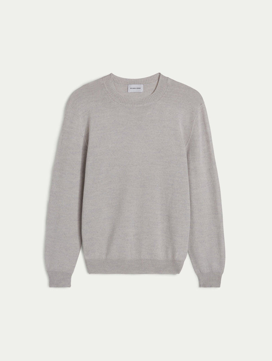 Scaglione GIROCOLLO SENZA CUCITURE MERINO GRIGIO 2025