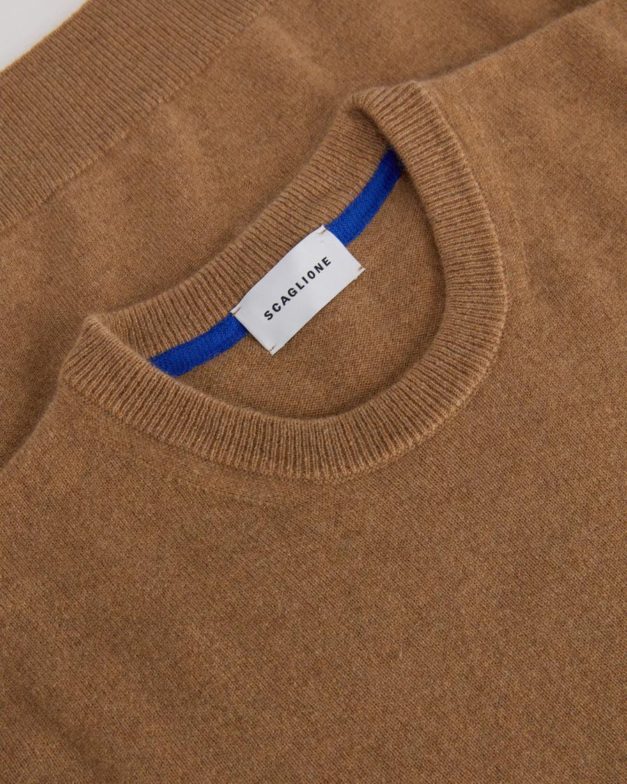 Scaglione ROUND NECK CITY F12 CARAMEL Italia