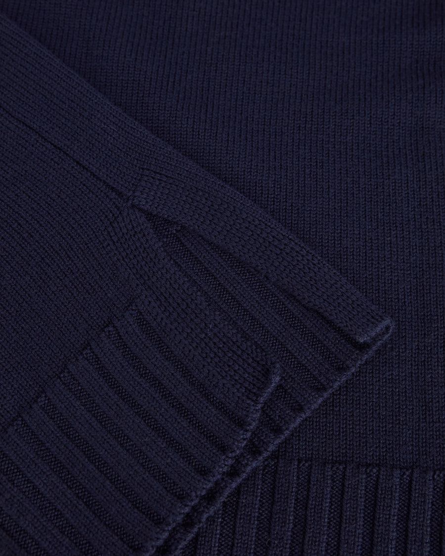 Scaglione ROUND NECK BOXY SOFT NAVY Spedizione Gratuita